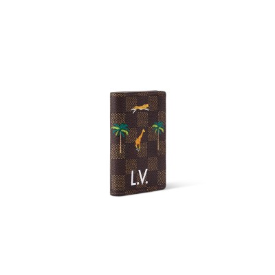 LOUIS VUITTON POCKET ORGANIZER X THE DARJEELING LIMITED N40869 (11.1*7.5*1cm) 